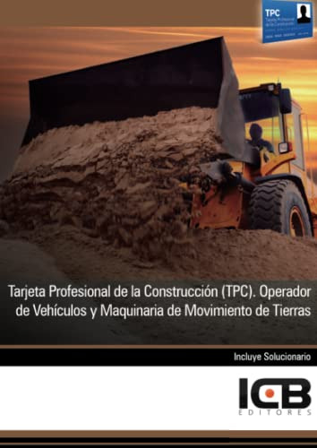 Libro Tarjeta Profesional De La Construcción Tpm Operador De