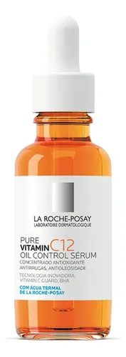 Sérum Facial Vitamina C Antioleosidade Pure Vitamin C12 La Roche-Posay 30ml