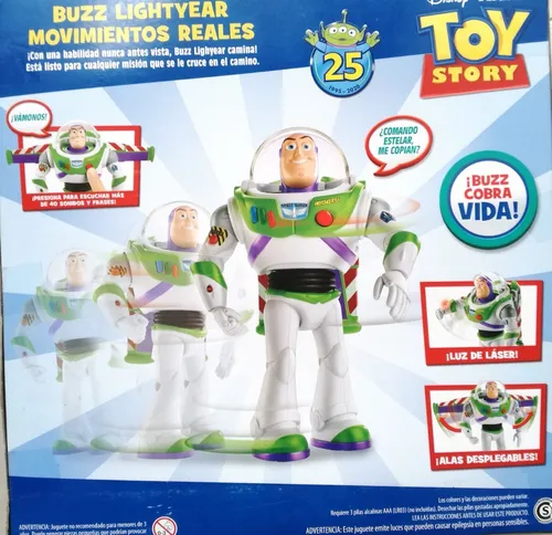 Toy Story Buzz Lightyear Movimientos Reales Buzz Figura Env o gratis