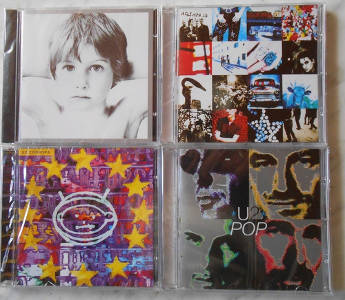 Lote U2 Boy Achtung Zooropa Pop  Cd (nuevos)