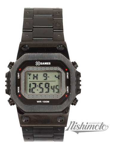 Relógio X-games Masculino Digital Xgnsd001 Bxpx Preto Aço