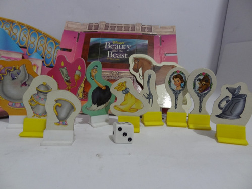 Disney Bella Y Bestia Juego De Mesa Hasbro Milton Bradley. (Usado)