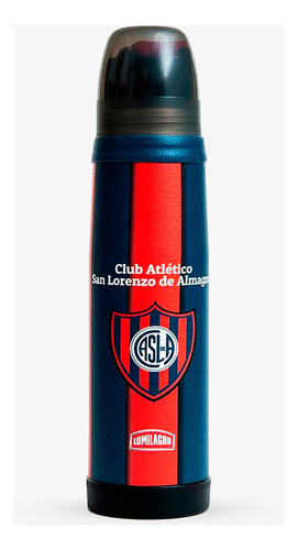 Termo Lumilagro Luminox De Acero Estampado Futbol Color San Lorenzo