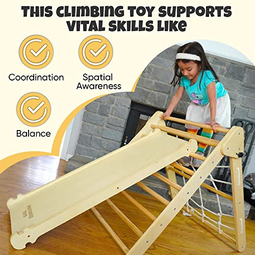 Triángulo Pikler 3 1 Set De Escalada Montessori Tobogã...