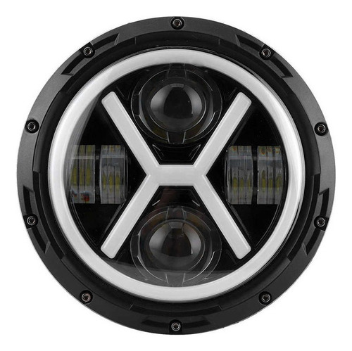 Highclass D Faros Delanteros Led Ámbar Blanco De 7 Pulgadas