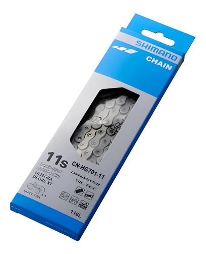 Cadena Para Bicicleta Shimano 11 Vel Cn-hg701-11 116l 