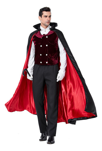 Disfraz De Vampiro Masculino Para Halloween, Disfraz De Drag