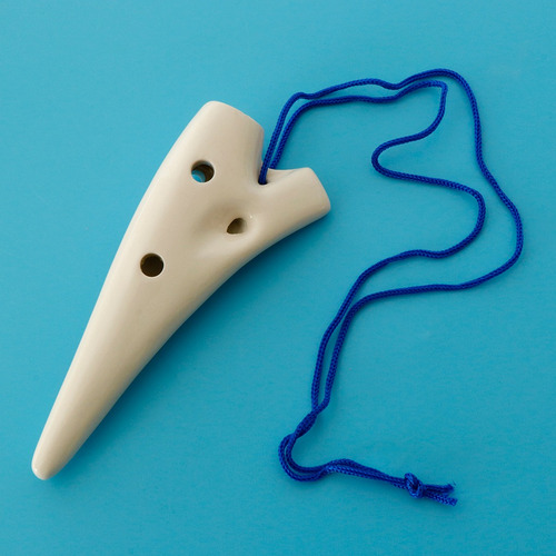 Imagen 10 de 12 de Instrumento Musical Antiguo De Cerámica Ocarina De 12