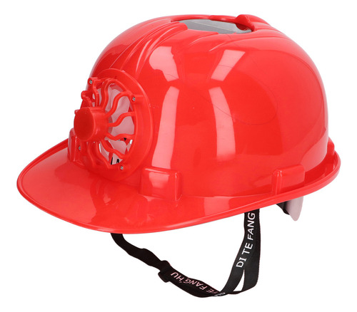 Casco De Seguridad Ventilado De Plástico Con Ventilador Sola