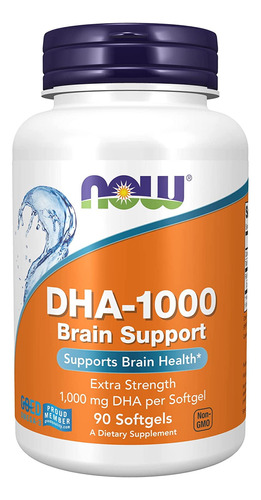 Dha 1000 Mg 90 Cápsulas Blandas Now