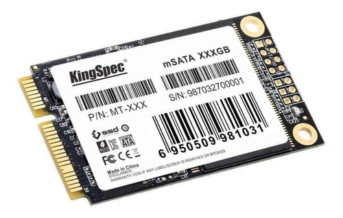 Imagen 2 de 3 de Disco sólido SSD interno KingSpec MT Series MT-128 128GB