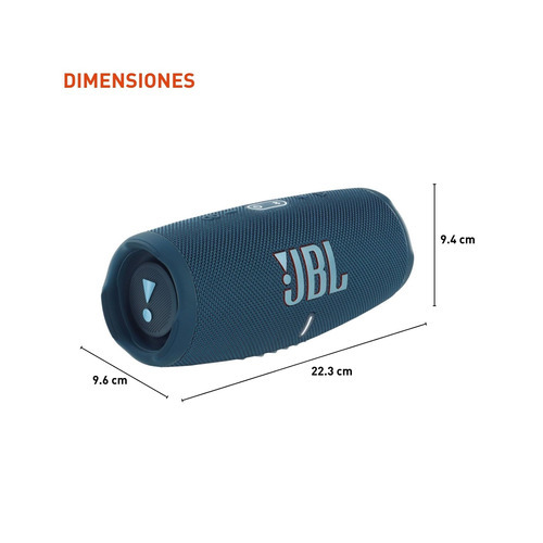 Parlante Portátil Jbl charge5 Bluetooth Bateria Integrada Color Azul