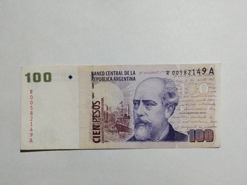 Reposición Billete Roca Convertible Con Leyenda Botero 3703 (Usado)