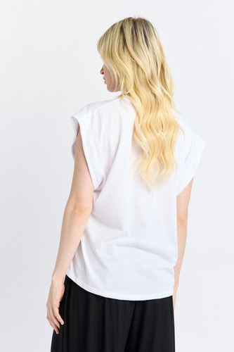 Remera Mujer Manga Corta Estampada Algodon Canchera Comoda