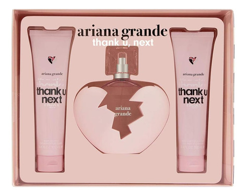 Set Thank U Next Ariana Grande 3pz 100ml Edp Spray - Mujer
