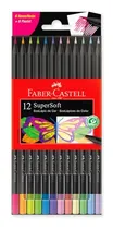 Comprar Lápices De Colores Faber-castell Supersoft Neón+pastel X 12