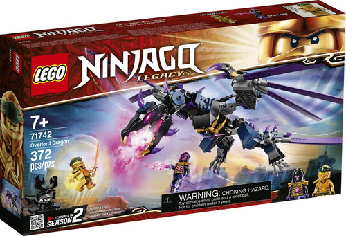 Kit De Construção Lego Ninjago Legacy Overlord Dragon 71742