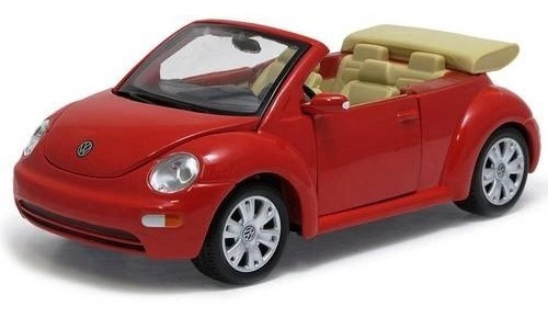 Volkswagen New Beetle Cabriolet 1/25 Maisto Rojo