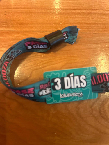 1 Pase 3 Dias Lolla 2024