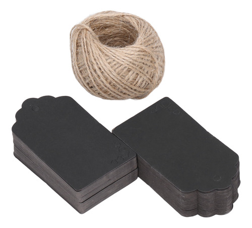 Papel Negro Negro, 100 Piezas De Ropa, Papel Kraft De Doble