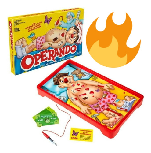 Juego De Mesa Operando Original Hasbro 1