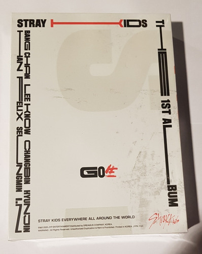 Stray Kids Go Live Cd Nuevo Importado (aleatorio)