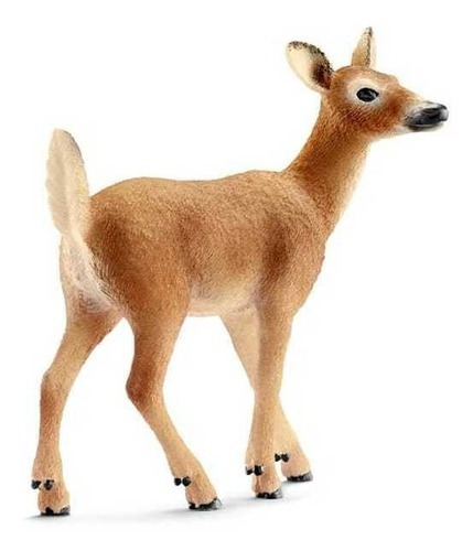 Schleich Animales Juguete Cierva De Cola Blanca +libro