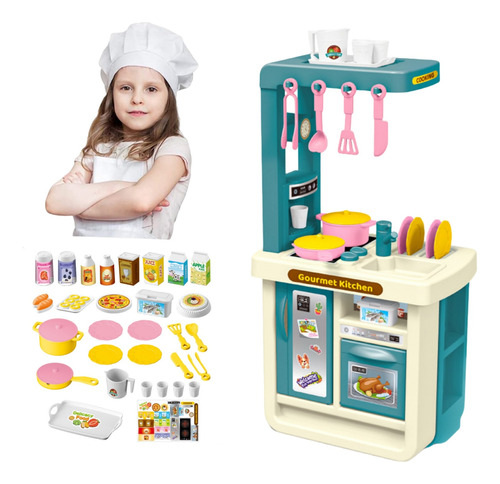 Juguetes Educativos M Kitchen Play House Para Niños Y Niñas,