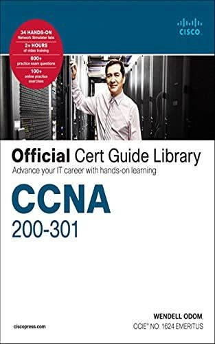 Book : Ccna 200-301 Official Cert Guide Library - Odom,...