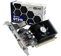 Comprar Placa De Vídeo Goline Geforce Gt210 1gb 64bits Ddr3 Gl-gt210