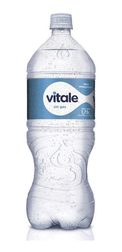 Agua Vitale Sin Gas 1,75 Packx 4 Botellas Promo Envio Gratis