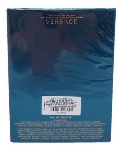 Versace Eros EDT 200 ml para hombre