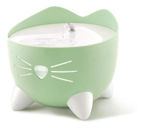 Fuente Bebedera Catit Pixi Menta Gatos Plato Agua