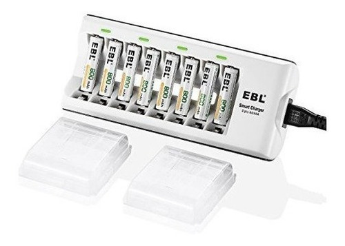 Paquete Ebl De 8 Baterías Aaa Batería Recargable