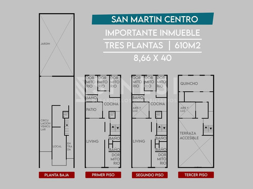 Imagen 2 de 22 de Edificio Comercial - S.martin(ctro)