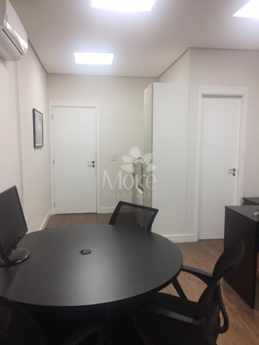 Imagem 4 de 7 de Venda De Sala Comercial Em Office Sumaré Sp Com Planejado, Móveis, 2 Ares Condicionados, Excelente Localização, E 1 Vaga De Garagem. - Sa00017 - 69015613
