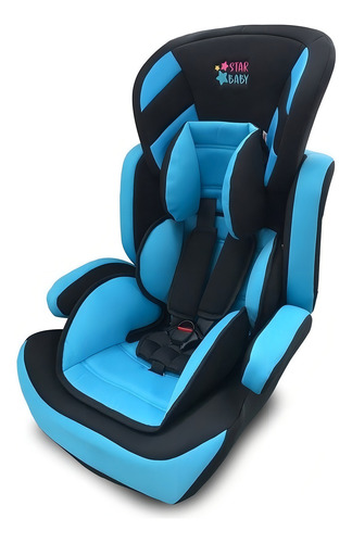 Cadeira Automovel Carro Bebe Infantil Tx 9 A 36kg Star Baby Cor Azul Azul