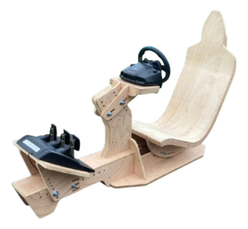 Projeto Cockpit Simulador Volante Logitech Thrustmaster Cnc