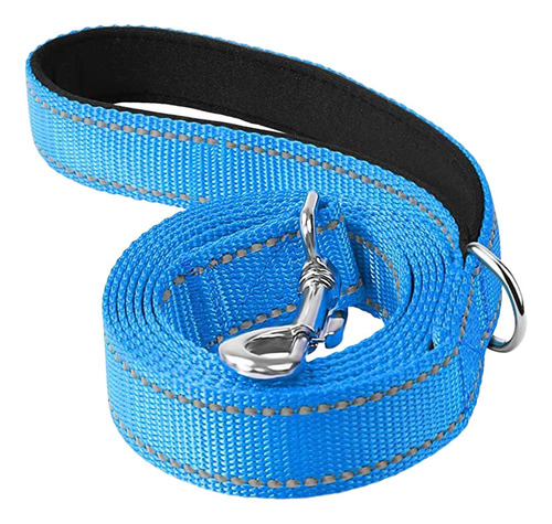 2 Correa Reflectante Para Perros, Correas Para Azul Claro