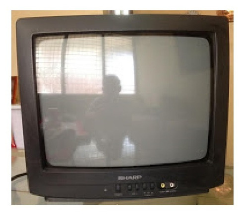 Televisor 14 PuLG. Sharp Usado C/control Remoto