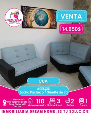 Townhouse en venta