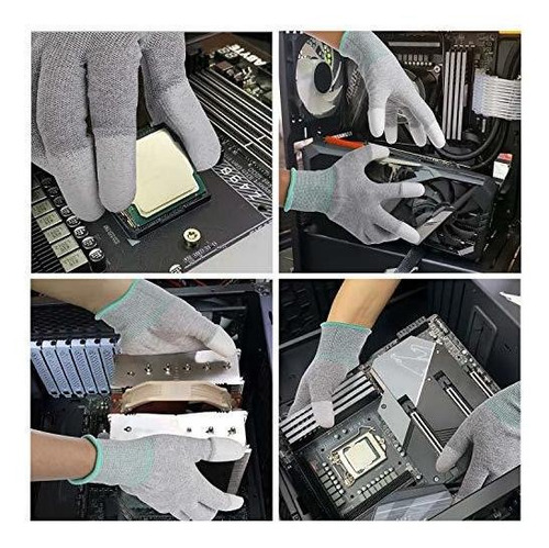 Guantes Antiestáticos Esd Para La Construcción De Pc, Guan