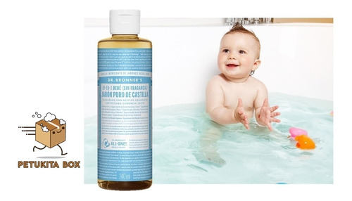 Jabón Neutro-bebé Puro De Castilla-dr. Bronner´s_petukitabox