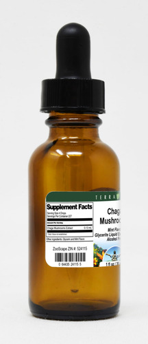 Extracto Líquido De Chaga Sabor Menta 1 Oz - Terravita