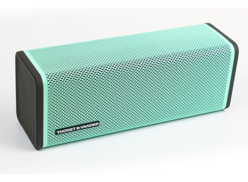 Parlantes Bluetooth Portatil Thonet Vander Frei Potenciado Color Verde