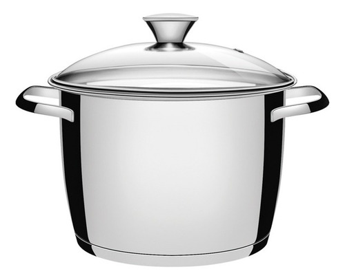 Cacerola Olla Alta Tramontina Allegra 7,5l Acero Inox