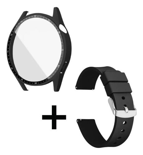 Pack Correa + Case Protector Para Huawei Watch Gt3 Pro 46 Mm