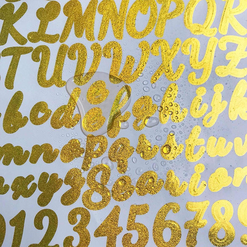 20 Pegatinas De Números De Letras De Vinilo Para Diy,decorar