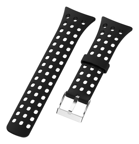 Correa De Reloj De Silicona For Suunto M1 M2 M4 M5 Negra