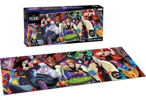 Puzzle 1000 Piezas Villanos Disney 97x34 Cm Ploppy 808113